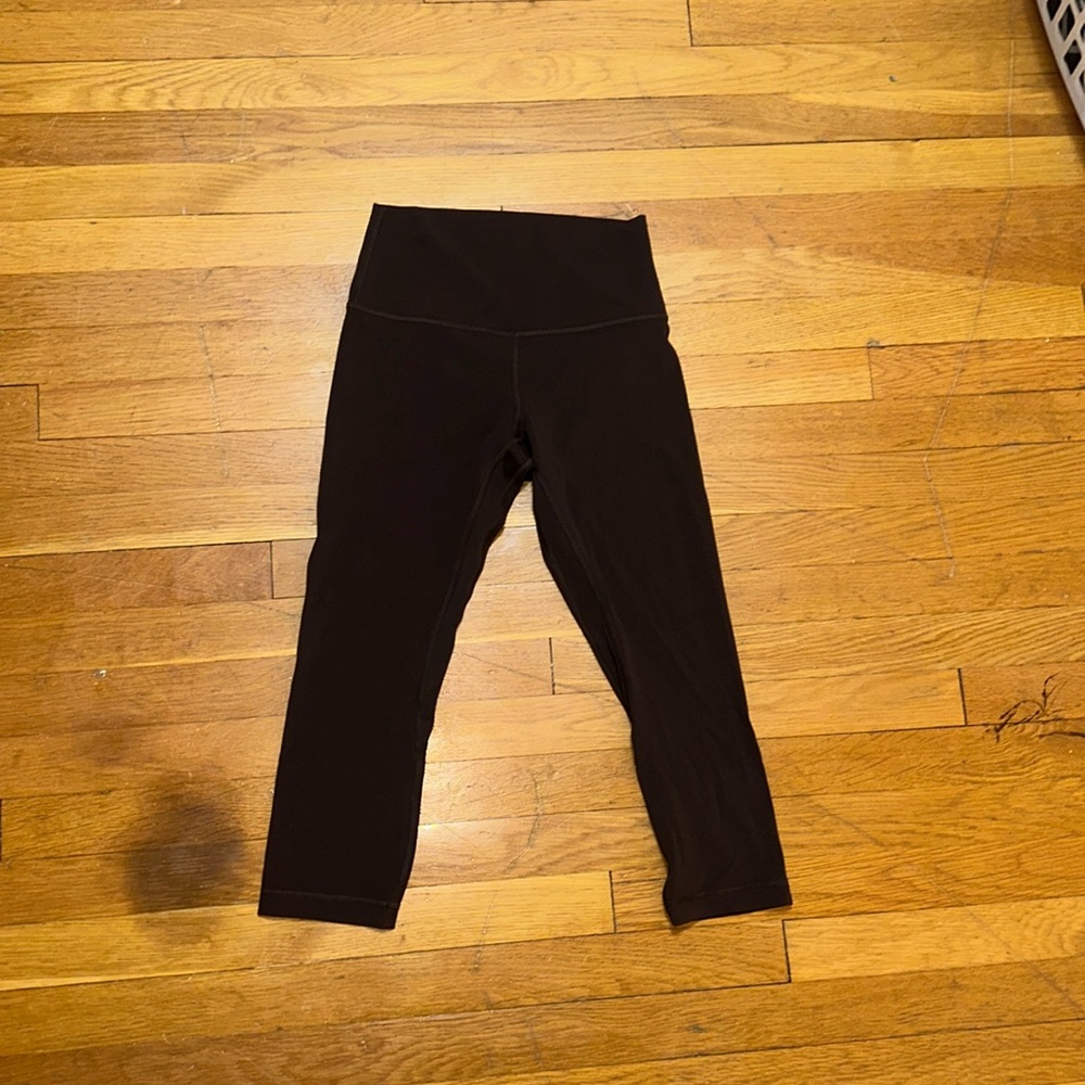 Lululemon cropped aligns - espresso